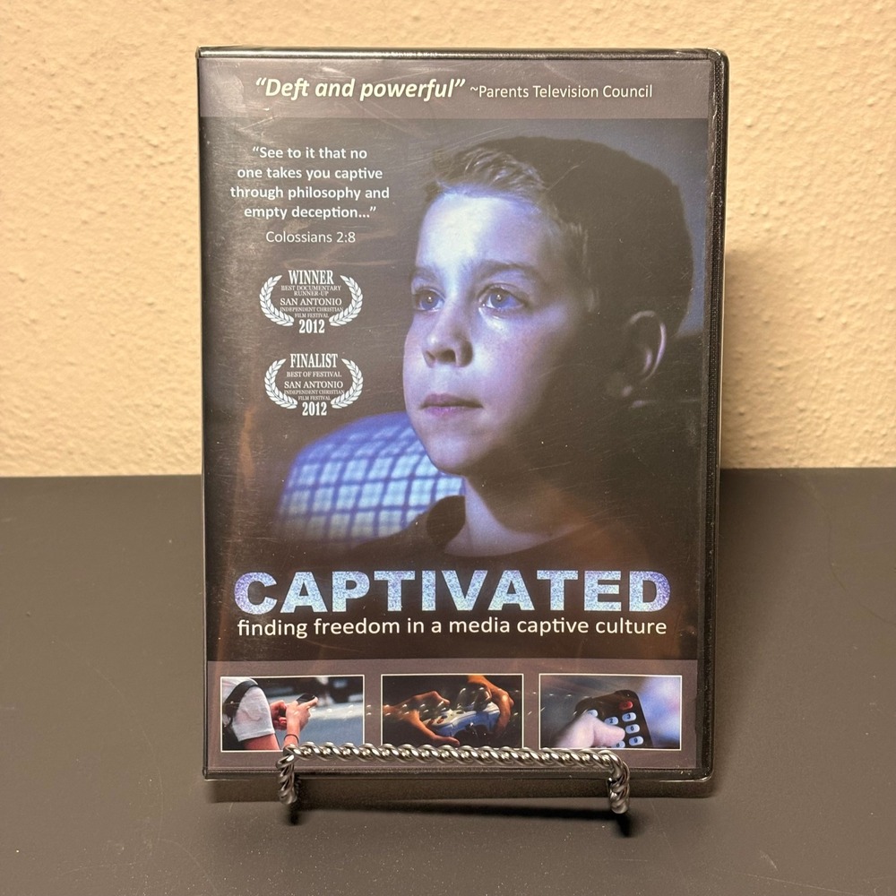Media Talk 101 Captivated DVD Documentary All New Sealed Christian Media Culture